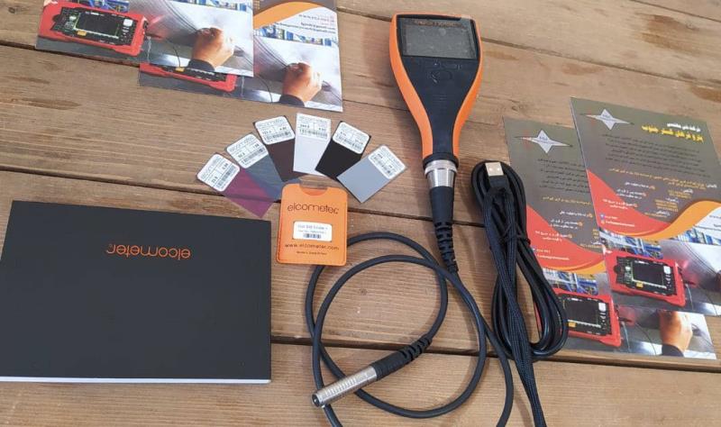 ضخامت سنج رنگ برند الکومتر تاپ دوکاره