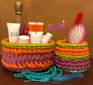 ست دو تایی سبد تريكو روناك با نام چه شاد