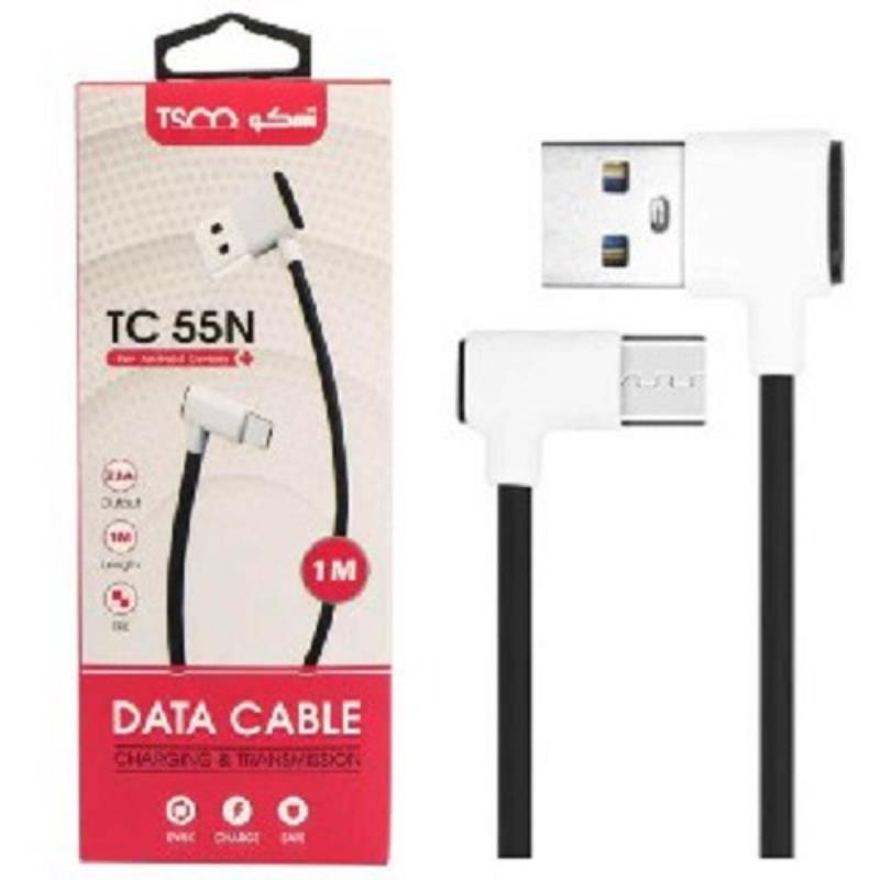 کابل میکرو یو اس بی TSCO TC 55N 2.1A 1m دو سر