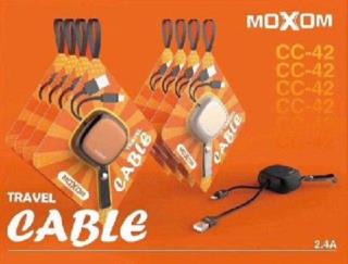 کابل میکرو یو اس بی MOXOM CC-42  موکسوم مدل CC-42