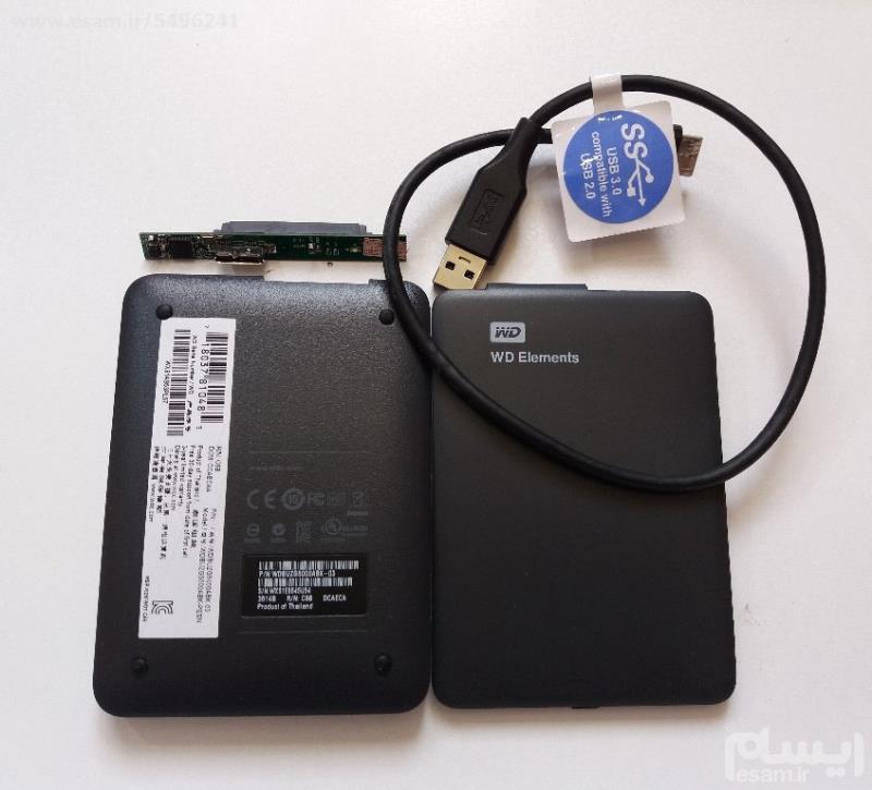 باکس هارد طرح Western Digital Elements USB3.0