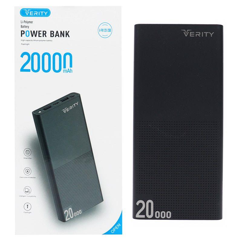 پاور بانک ۲۰۰۰۰ وریتی Verity V-PA120-20B
