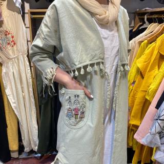 مانتو منگوله ای