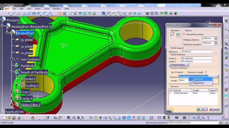 Core & cavity design