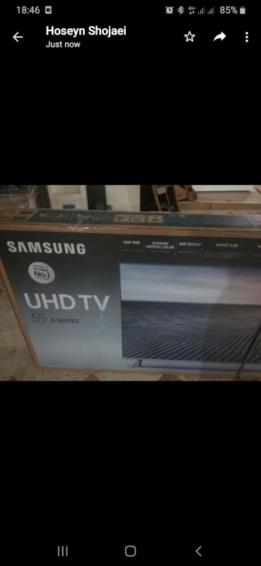 تلویزیون سامسونگ۵۵ اینچ مدل ۸۹۰۰