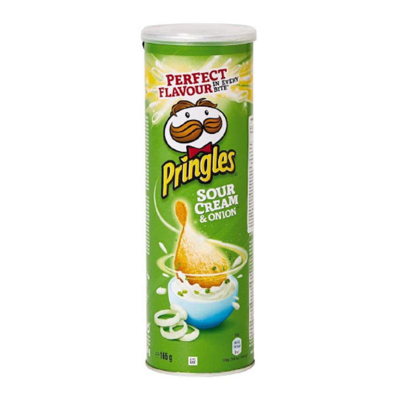 چیپس پرینگلز Pringles مدل Sour Cream & Onion