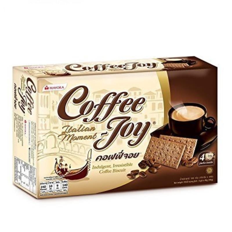 بیسکوییت کافی جوی coffee joy بسته 18 عددی