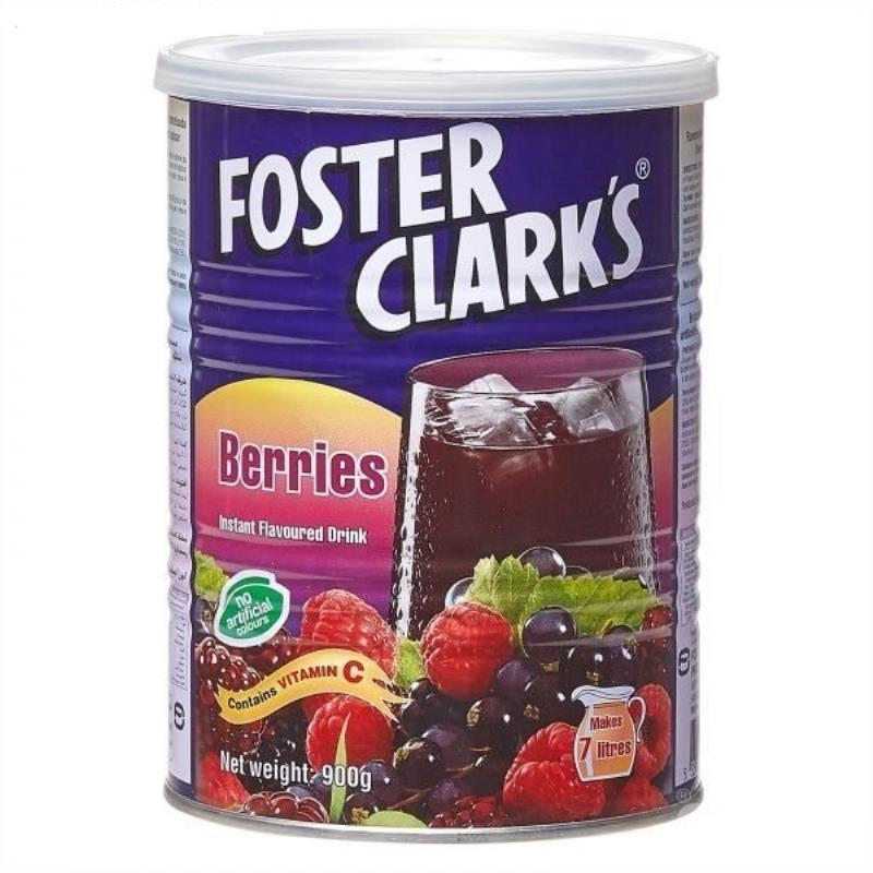 پودر شربت انواع توت فوستر کلارکس foster clarks