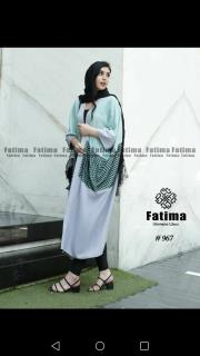 مانتو زرهی سه رنگ