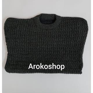 بافت یقه گرد فری سایز