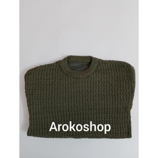 بافت یقه گرد فری سایز