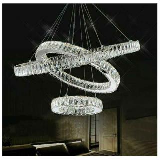 لوستر سه حلقه مدرن 60-40-20 سانتی