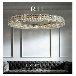 لوستر مدرن فوق کریستالی ۱۰۰ cm