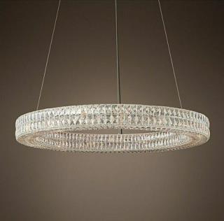 لوستر مدرن فوق کریستالی 60cm