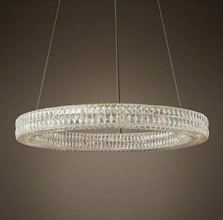 لوستر مدرن فوق کریستالی 100cm