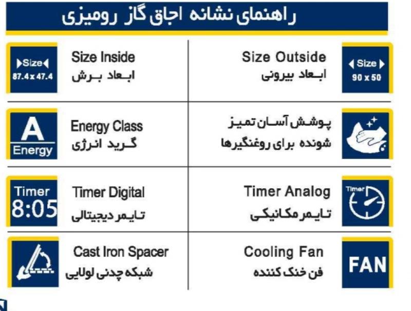 اجاق گاز توکارS501t+ارسال رایگان پرداخت درب منزل تهران والبرز