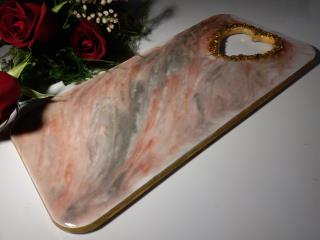 سینی سرو چوبی رزینی