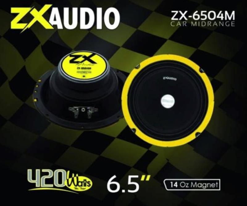 میدرنج ۶ اینچ zx audio ZX-6504M