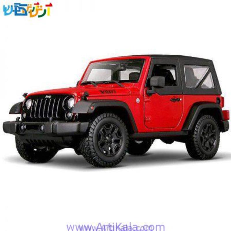 ماکت ماشین جیپ رانگلر 2014 – Jeep Wrangler 1/18