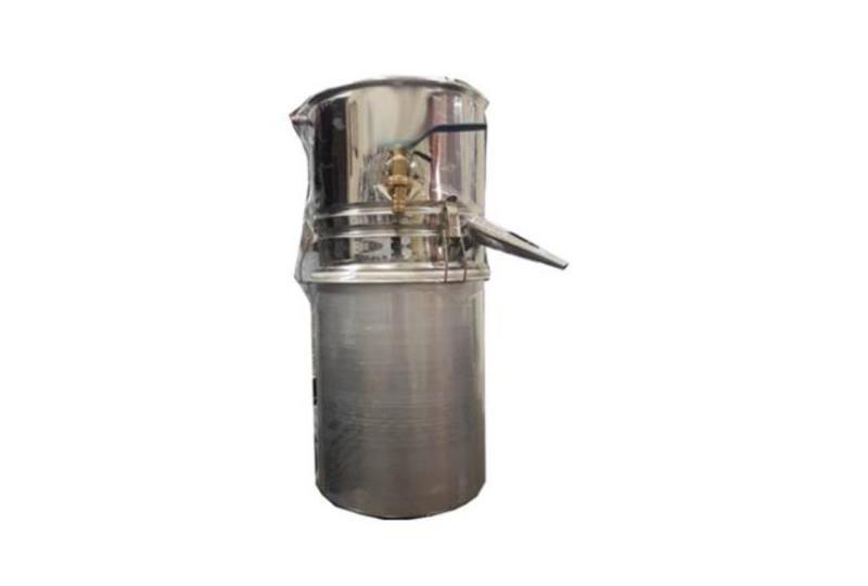 دستگاه تقطیر(عرق گیر) 170 لیتری سنتی لوله کوتاه  جناح استیل