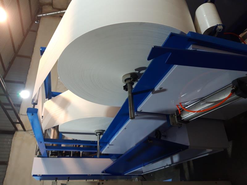 ساخت دستگاه تولید و بسته بندی دستمال کاغذی، سفره یکبار مصرف،نایلن