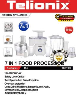 غذاساز 7 کاره تلیونیکس