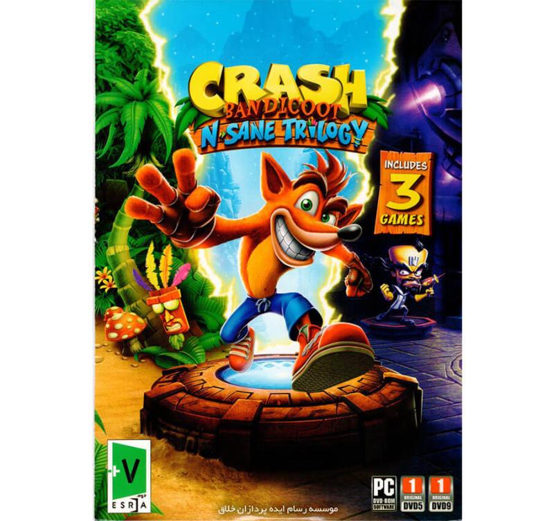 بازی کامپیوتر Crash Bandicoot Nsane Trilogy