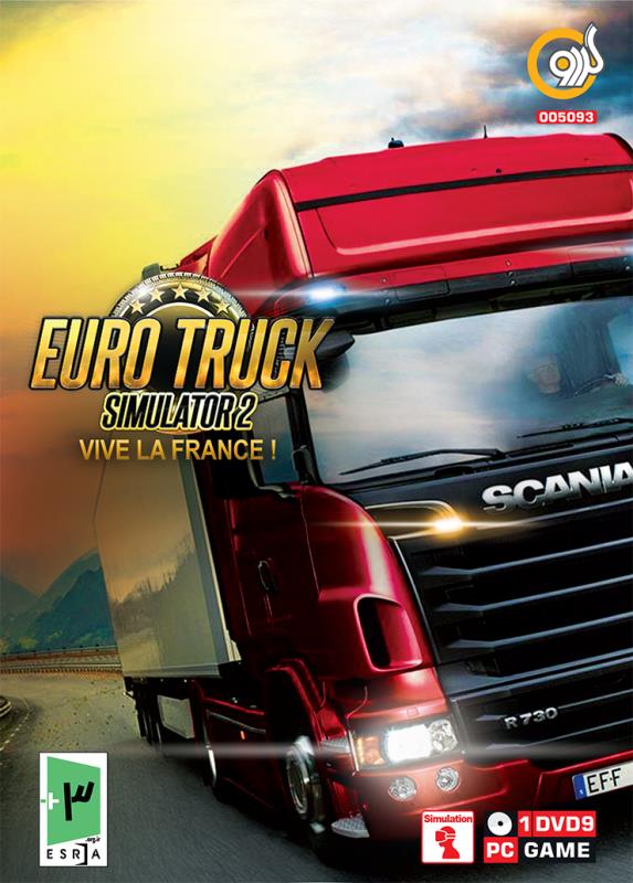 بازی کامپیوتر Euro Truck 2 Vive La France