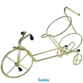 جا بطری سه چرخه استیل