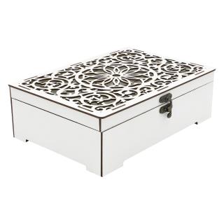 تیبگ دوتیکه ۷ خانه با منبت کاری شده گل خورشیدی