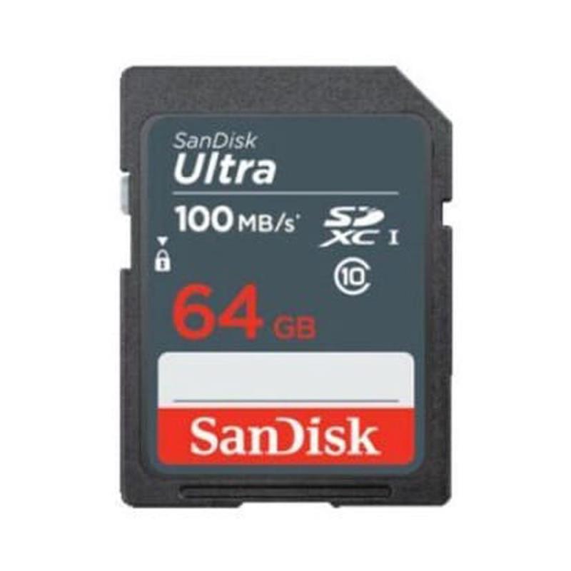 کارت حافظه سندیسک SanDisk 64GB 100MB/s SDXC ULTRA