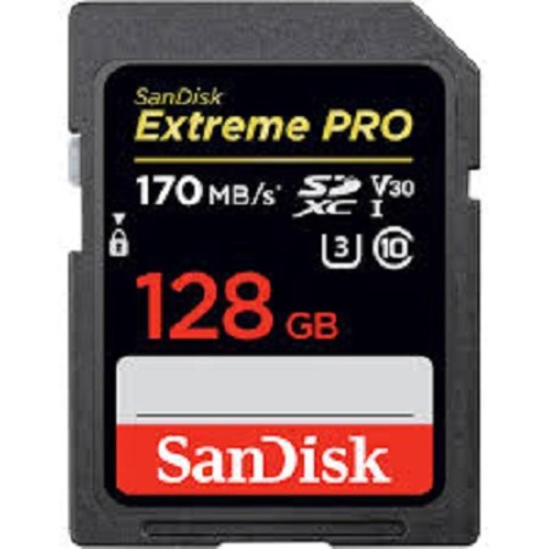 کارت حافظه اس دی SD Sandisk 128GB 633X U3 170mb
