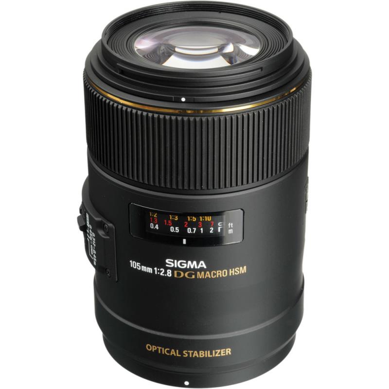 لنز سیگما Sigma 105mm F2.8 EX DG OS HSM Macro for Nikon