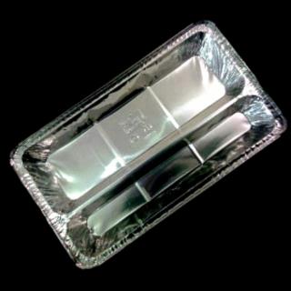 ظرف الومینیوم یکبار مصرف دو خانه ۱۱۹(کارتن ۵۰۰ تایی)