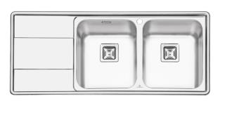 سینک پرنیان استیل PS1215