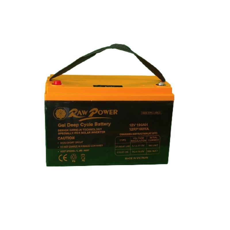 باتری سیلد اسید قابل شارژ 12 ولت 100 آمپرساعت راوپاور RAWPOWER