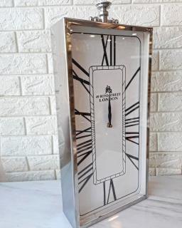 ساعت تمام استیل مستطیل