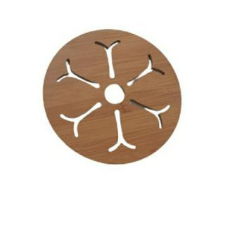 زیر قابلمه چوبی طرح دار کد ۳۳۳