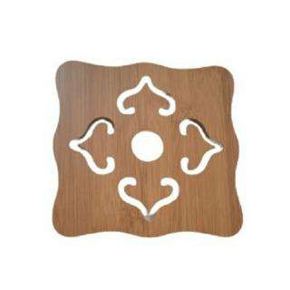 زیر قابلمه چوبی طرح دار کد ۳۳۳