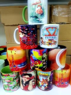 ماگ دسته و داخل رنگی کد 2067