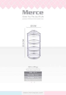 برج تنقلات اکرولیک ۳ طبقه