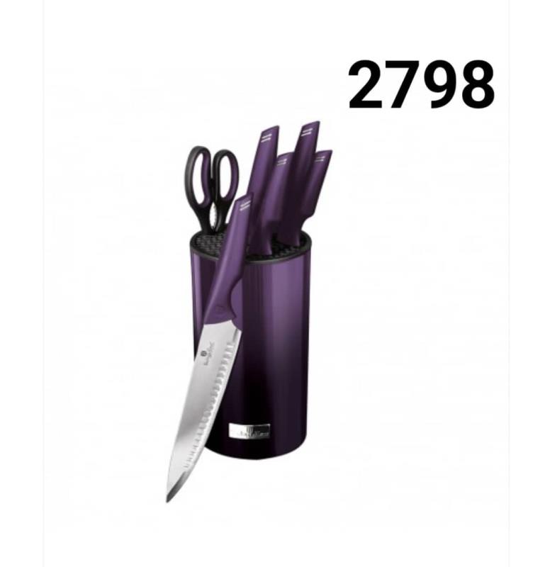 ست چاقو آشپزخانه برلینگر هاوس با پایه مدل 2798