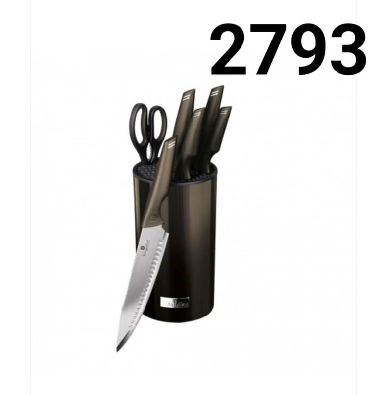 ست چاقو آشپزخانه برلینگر هاوس با پایه مدل 2793