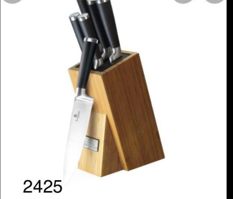 ست چاقو آشپزخانه برلینگر هاوس با پایه مدل 2425