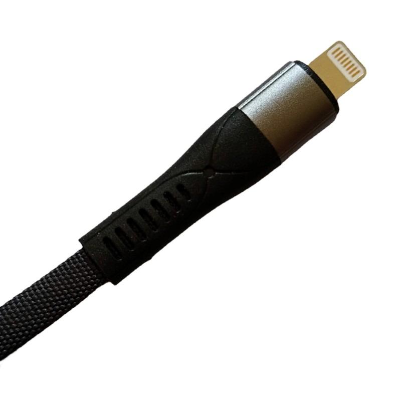 کابل تبدیل USB به لایتنینگ کینگ پلاس مدل HK-23