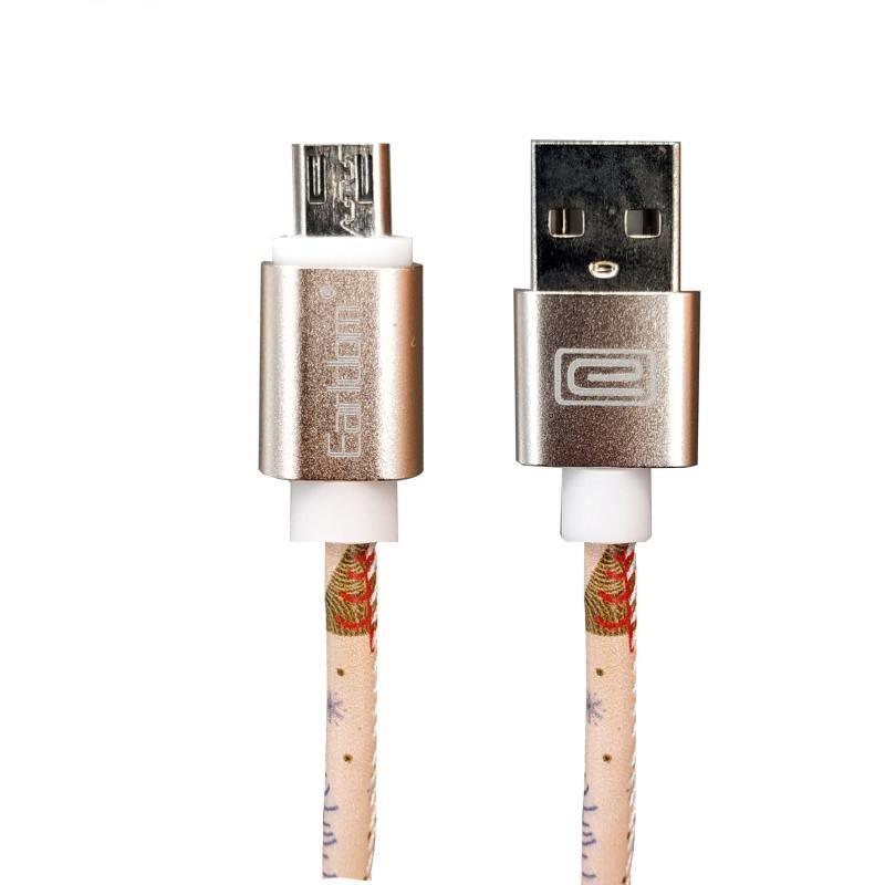 کابل تبدیل USB به microUSB ارلدام مدل EC-21