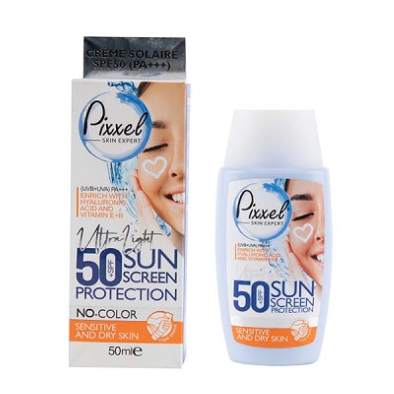 کرم ضد آفتاب رنگی پیکسل Pixxel مناسب پوست‎ های حساس و خشک