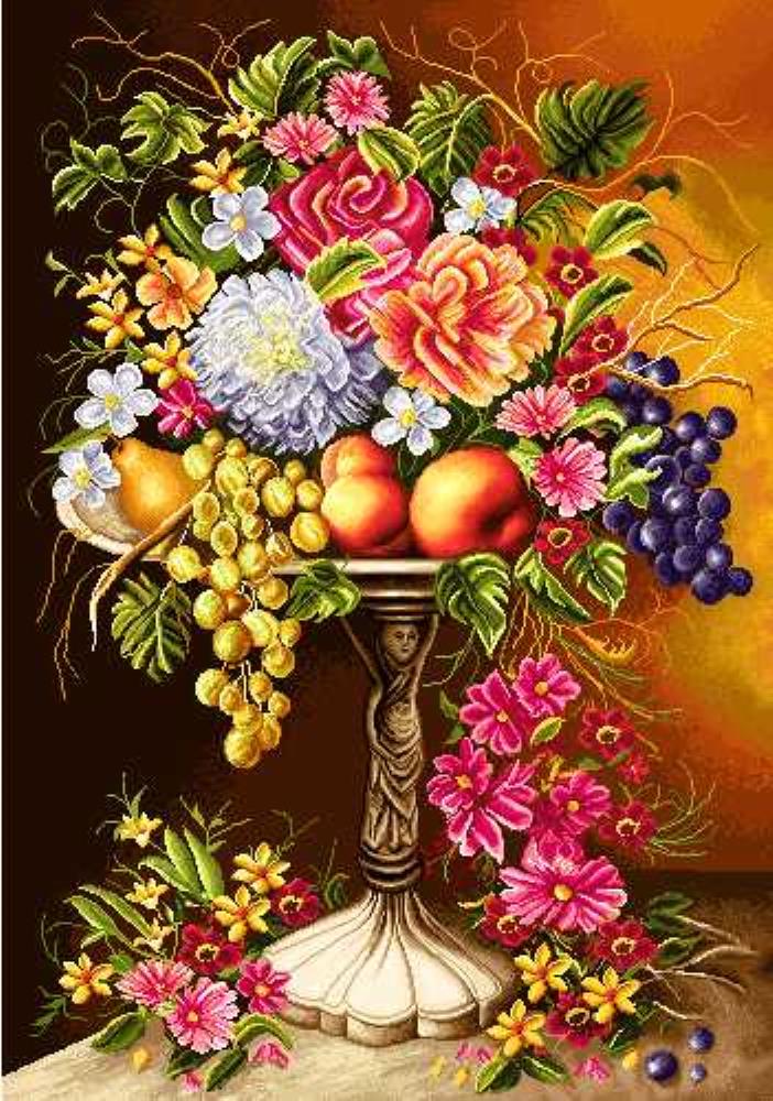 فروش نخ و نقشه تابلوفرش گل و میوه در سراسر ایران