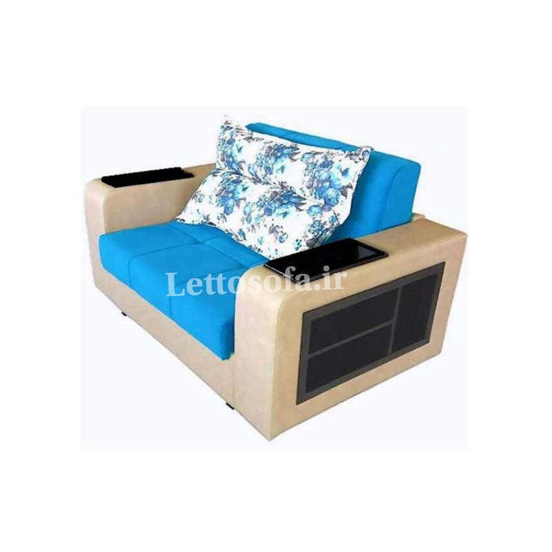 مبل تختخواب شو (مدل لوتوس یکنفره)