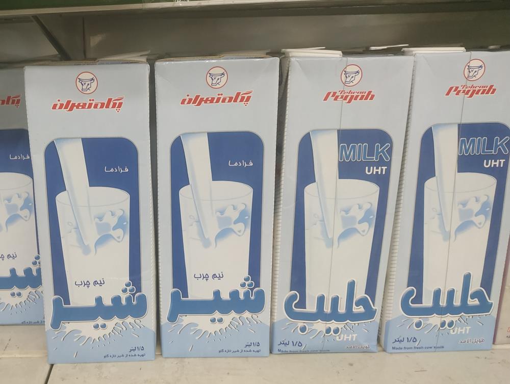 شیر استریل  ۱/۵ لیتری